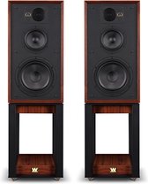 Wharfedale Linton speakers + Stands - Voordeelbundel - Mahogany Red (Volledige set - 2x Linton Speaker - 2x Linton Stands)