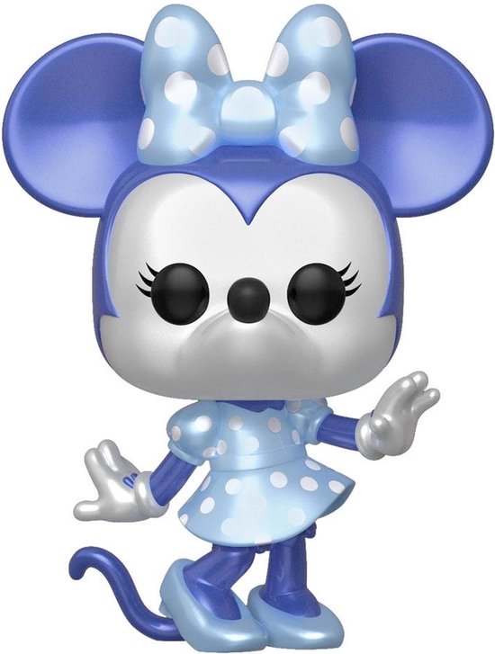 Funko Mickey Mouse Verzamelfiguur Disney Make A Wish 2022 POP! Disney Minnie Mouse Metallic 9 cm Blauw