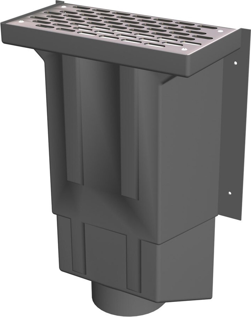 Ventilatiebak koekoek T175 met rvs rooster