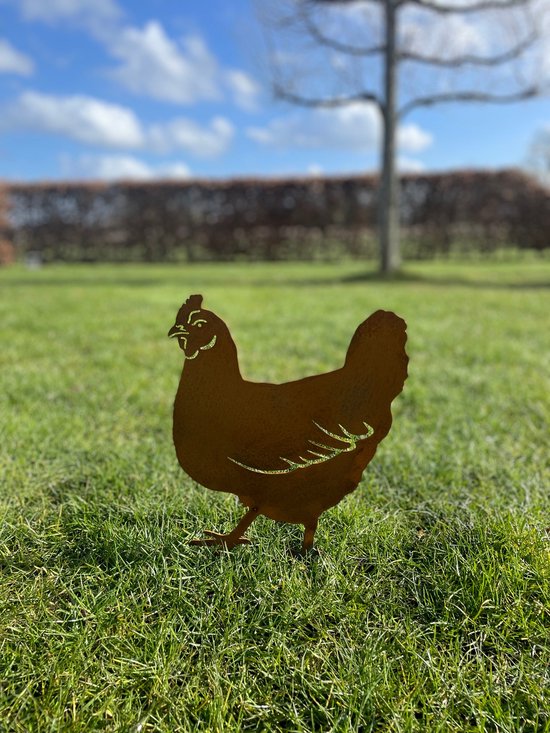 Tuindecoratie Set vogels in vlucht cortenstaal – Industrial Garden