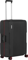 CarryOn Protector Luxe Reiskoffer 66cm - Middenmaat koffer 67 Ltr met TSA-klikslot en OKOBAN - Ultrasterk - Zwart