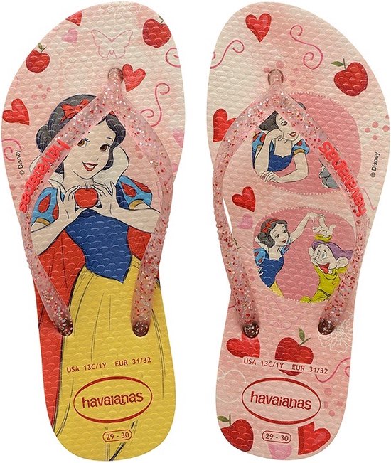 Havaianas Slim teenslippers wit | wehkamp
