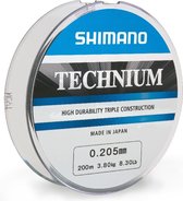 Shimano Technium lijn 200mt 0,255 mm