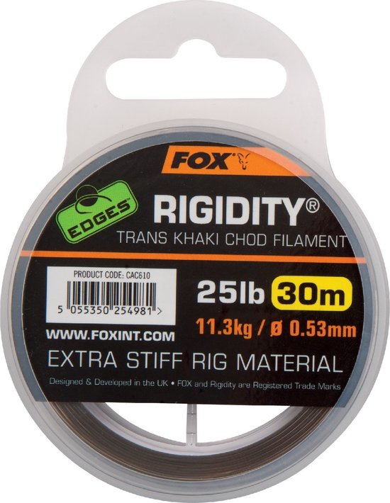 Fox Edges Rigidity Chod Filament 0.57 van Fox — afbeelding 2