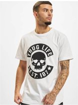 Thug Life - B.Skull Heren T-shirt - XXL - Wit