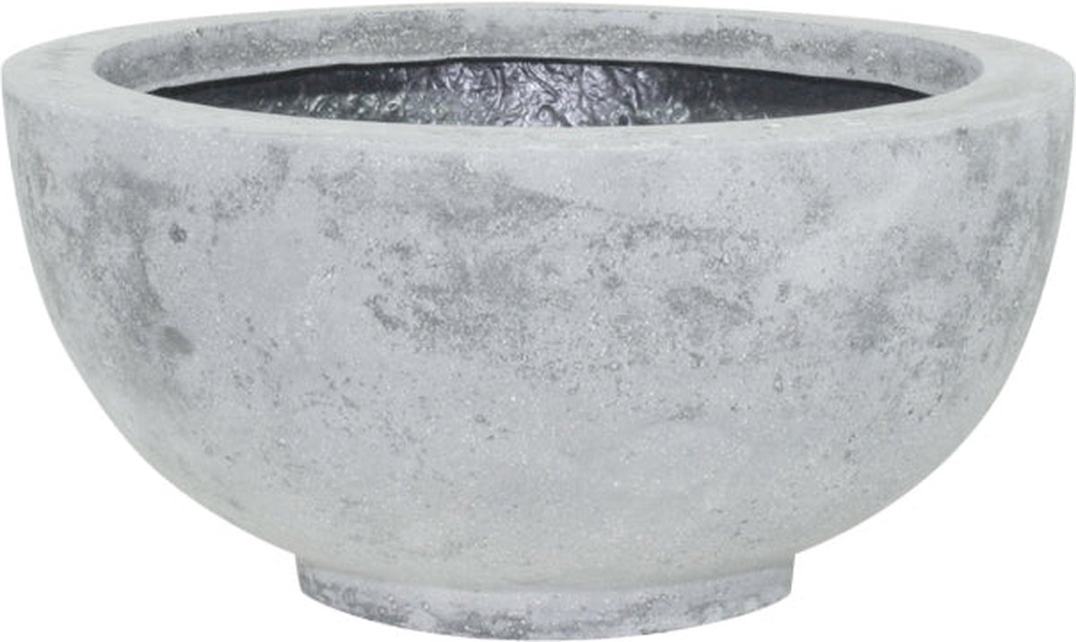 Maxifleur - Polystone Ego Plus - Planting Bowl - 50/22 cm - Grey