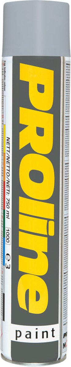 PROline-paint belijningsverf, grijs, 750 ml