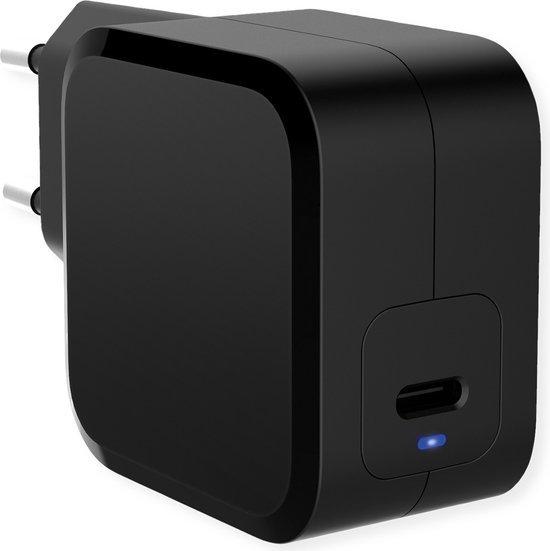 ROLINE Chargeur USB avec prise Euro, 1 port, QC3.0, 18W - SECOMP