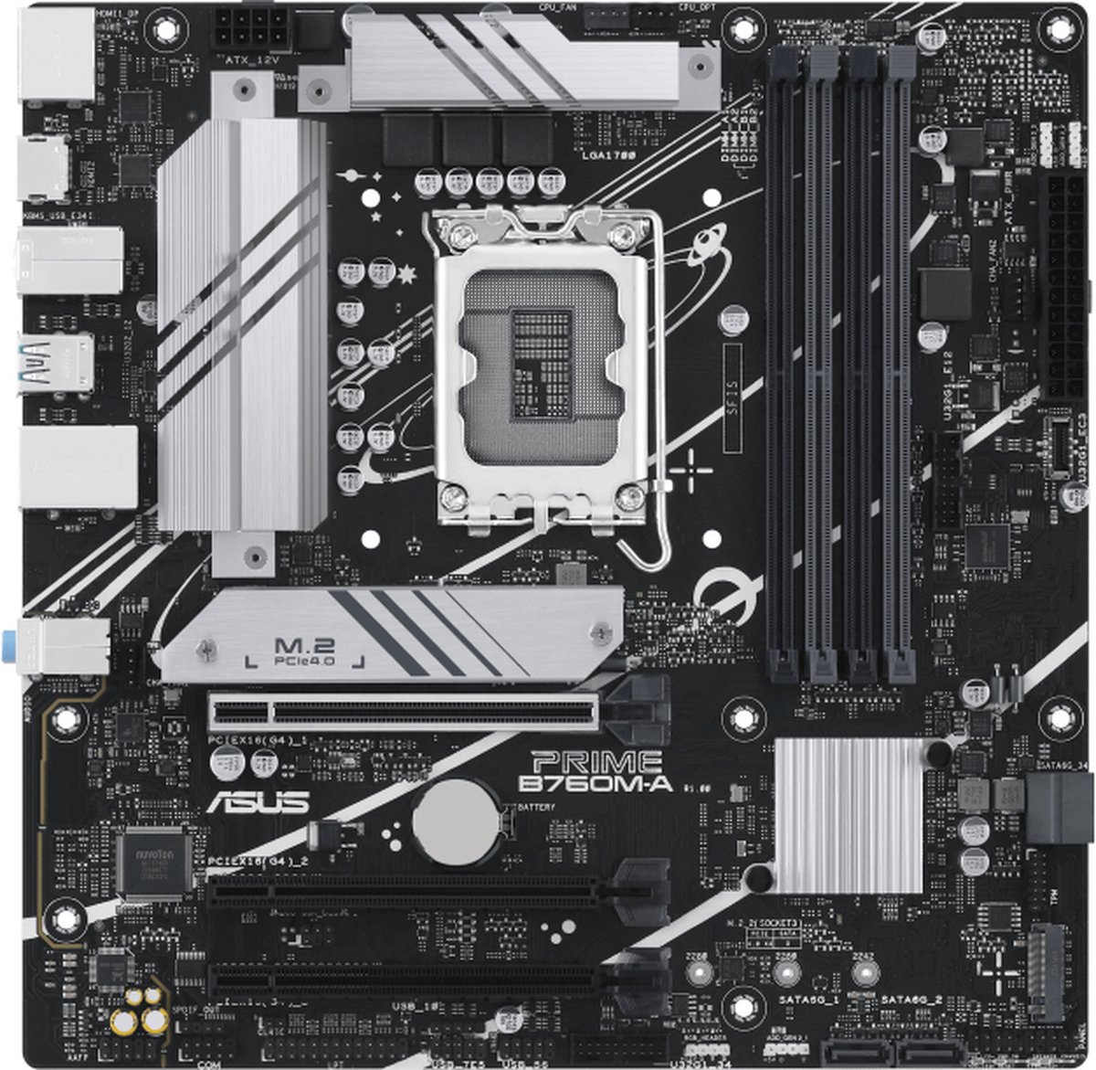 Motherboard Asus PRIME B760M-A-CSM DDR5 LGA1700 Intel B760