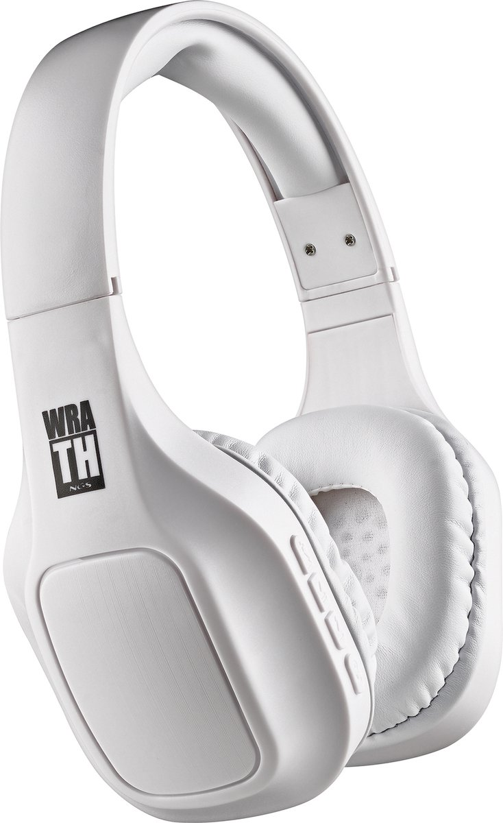 NGS ARTICA WRATH Hoofdtelefoons Bedraad en draadloos Hoofdband Oproepen/muziek USB Type-C Bluetooth Wit