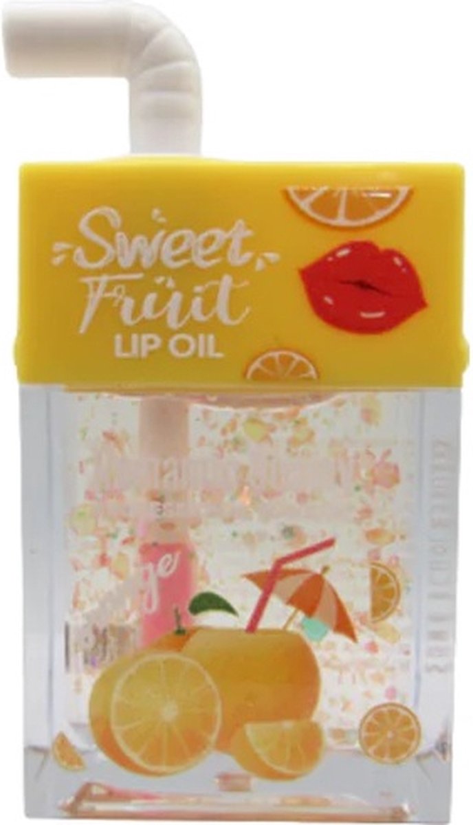 Romantic Beauty - Sweet Fruit - Magic Lip Oil - 01 - Orange - Sinaasappel - Lipolie - Lippenbalsem - 7.8 g