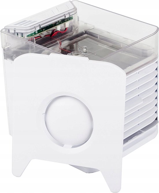 Asixxsix Auto-luchtkoeler, draagbare 12 V vrachtwagenairconditioning