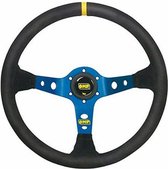 Racing Steering Wheel OMP Corsica Black Leather