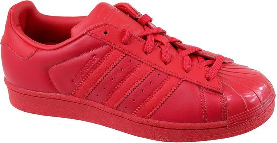 atomair vleet conservatief adidas Superstar W S76724, Vrouwen, Rood, Sneakers maat: 42 2/3 EU | bol.com
