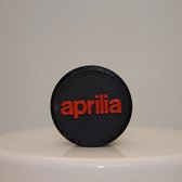 Jouw Prints | Aprilia RX50/SX50 Framedoppen | Framedoppen Met Rood Aprilia Logo | Afdicht Doppen Voor Aprilia RX50/SX50 Frame