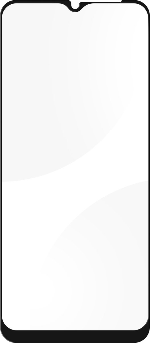 Gehard Glas geschikt voor Samsung A14 5G/4G, 9H Afgeschuinde zwarte rand
