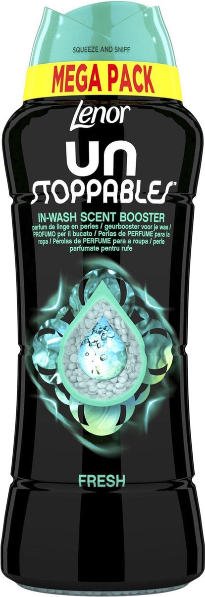 Lenor Fragrance Booster Fris - Perles de parfum - Mega pack - 570g