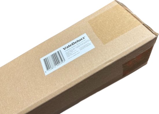 ValeDelucs Bureaustoelmat PVC - Vloerbeschermer Vloermat Bureaustoel Mat - Stoelmat beschermt harde vloeren - 90x130 cm - Transparant / Melkachtig