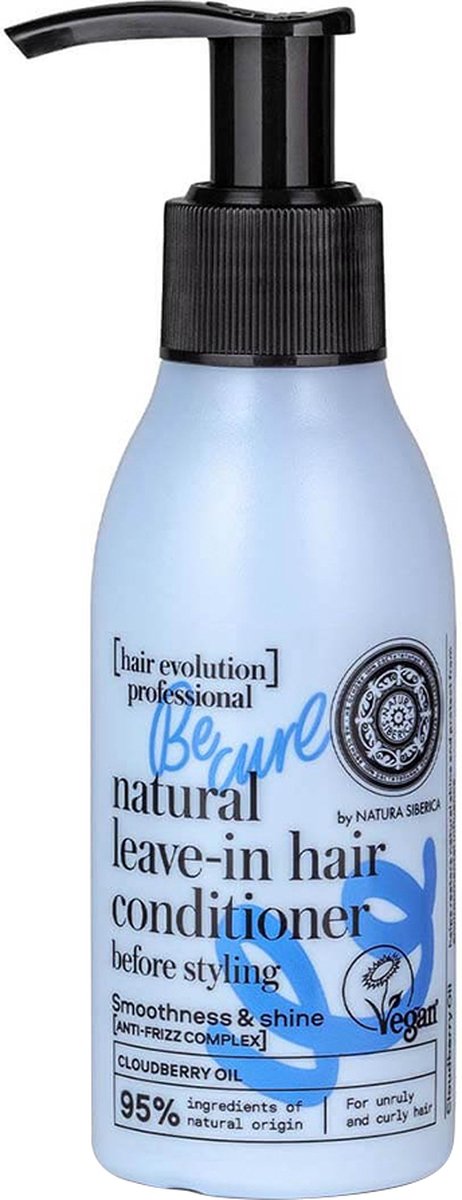 Hair Evolution Be Curl Natural Leave-In Hair Conditioner natuurlijke veganistische leave-in conditioner voor krullend haar 115ml