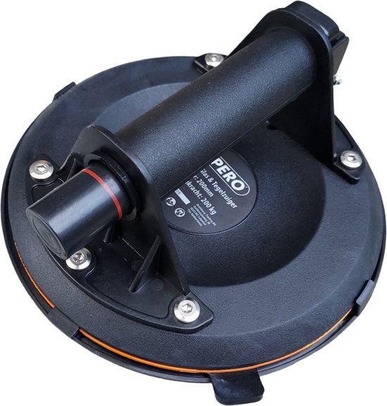 Bigstren Tegelzuignap - 20 cm met vacuümpomp - Draagkracht 200 Kg
