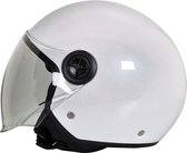 BHR 832 | minimal vespa helm | wit | brommer en scooterhelm | maat XL