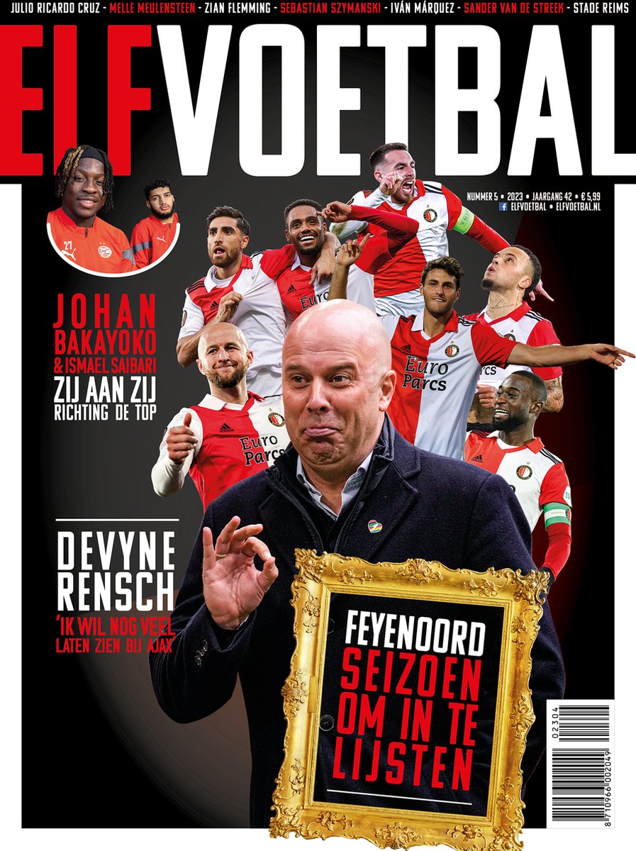 ELF Voetbal Magazine - NR 5 2023 - Tijdschrift