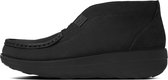 FitFlop™ Loaff™ Slip-On Ankle Boot Nubuck Zwart - Maat 36