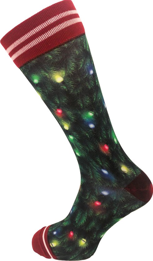 Sock My Christmas tree - vrolijke kerstsokken - 39-42 - naadloos - kerstsokken- kerstcadeau