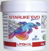 Litokol starlike evo 105 bianco titanio 2,5kg - Voegmiddel - Kleur Grijs - Epoxymiddel - Lijm