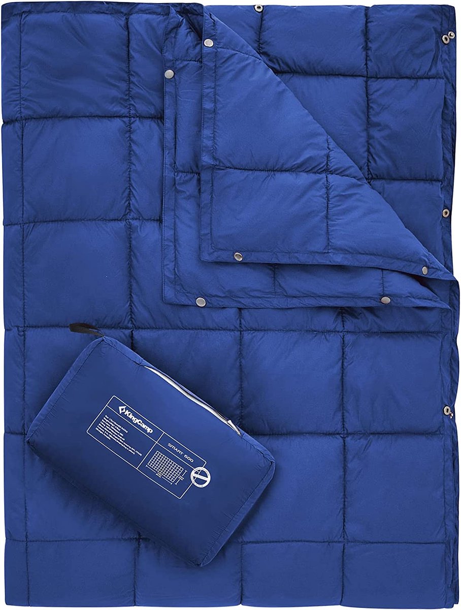 Travel blanket- reisdeken, campingdeken, warm, winter, waterafstotend, met donsvulling voor thuis, vliegtuigenreizen, camping,