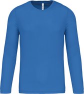 Herensportshirt 'Proact' met lange mouwen Aqua Blue - XL