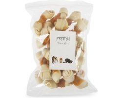 Petstyle Living Geknoopt Bot met Kip - Hondensnacks - 11cm - 20 Stuks - Kauwbot - Knopen