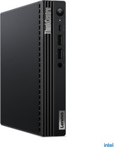 Lenovo ThinkCentre M70q Gen 3 i5-12400T mini PC Intel® Core™ i5 8 GB DDR4-SDRAM 256 GB SSD Windows 11 Pro Zwart
