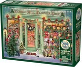 Cobble Hill legpuzzel 1000 stukjes Christmas Flower shop