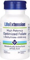 Life Extension High Potency Optimized Folate (L-Methylfolate)