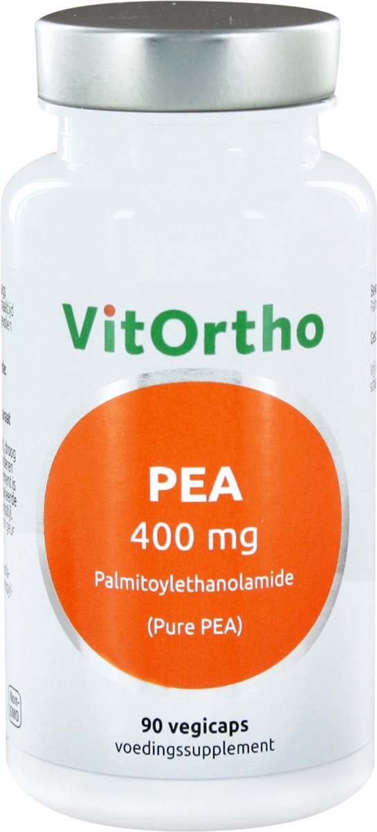 VitOrtho - PEA 400 mg palmitoylethanolamide (Pure PEA) (90 vegicaps)