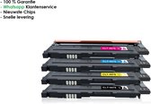 AtotZinkt Premium XL Multipack toners voor Samsung CLT-4072S K4072S C4072S M4072S Y4072S -Rood, Blauw, Geel, zwart | Samsung CLP310/ CLP310N/ CLP315/ CLP315N/ CLP315W/ CLX3170FN/ CLX3170N/ CLX3