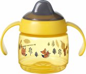 2x Tommee Tippee Close To Nature Gobelet First Trainer Cup Jaune 4m + 190 ml