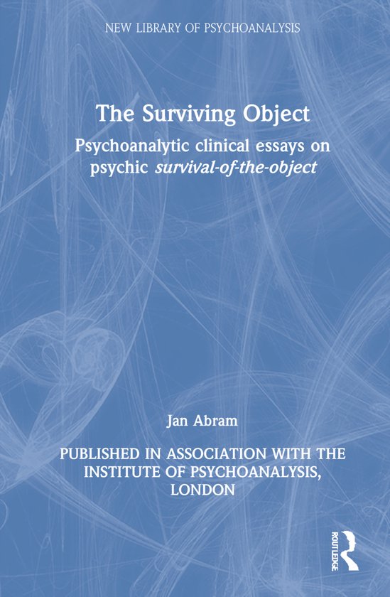 The New Library of Psychoanalysis-The Surviving Object - cover