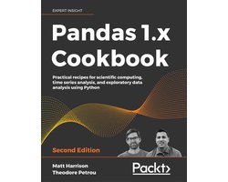 Omslag van Pandas 1.x Cookbook