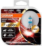 Osram Autolamp H7 Night Breaker 200 12v 55w 2 Stuks