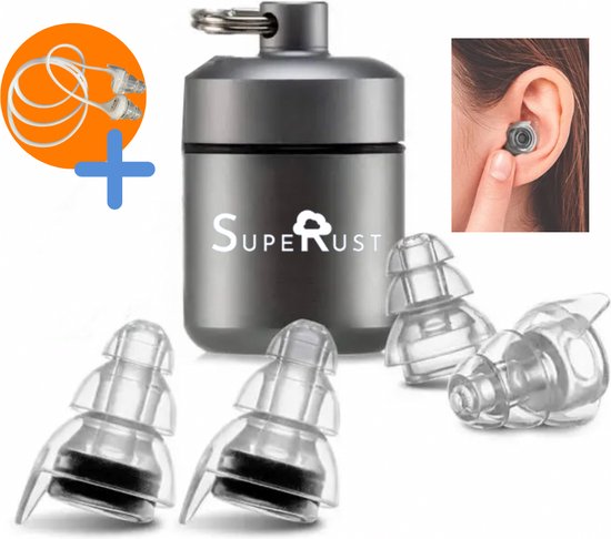 Bouchons d'oreille de concert EarPeace - Bouchons d'oreille fiables et  réutilisables 