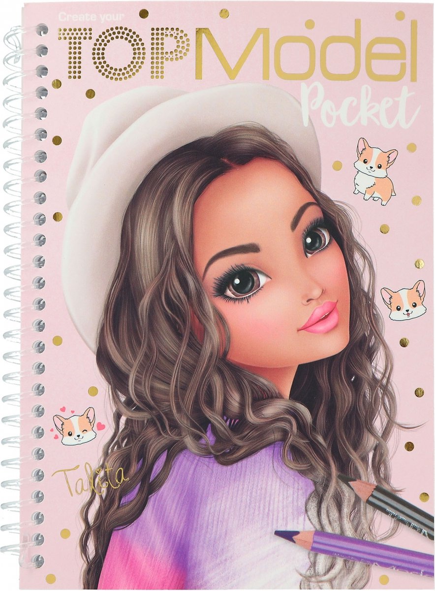 Depesche - TOPModel pocket kleurboek