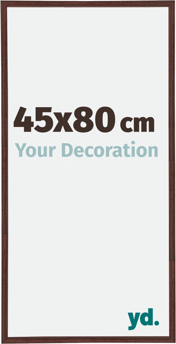 yd. Your Decoration - Fotolijst 45x80 cm - Kunststof - Bruin - Annecy