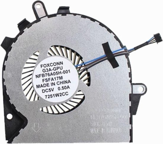 CPU GPU Koelventilator Goede Warmteafvoer 4 Speld Kleine Lichte Laptop Heatsink Ventilator Voor Hp Omen 15 Ce Voor 17 An Voor 17 An012dx