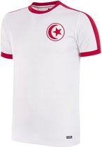 COPA - Tunesië 1980's Retro Voetbal Shirt - XL - Wit