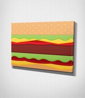Burger Canvas | 40x60 cm