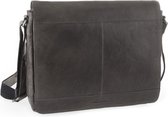 Messenger Laptoptas met tablet vak - Grijs