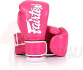 Fairtex (kick)bokshandschoenen Improved Fit Roze 10oz