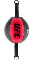 UFC Contender PU Double End Ball 20 cm Zwart Rood